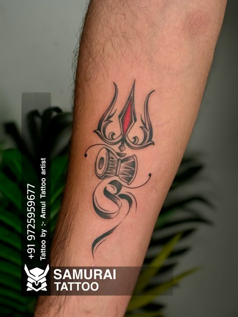 Mahadev Trishul Tattoo, Shivji Tattoo, Trishul Tattoo Design, Mahadev Trishul, Tattoo Trishul, Tattoo Mahadev, Bholenath Tattoo, Colourful Tattoo, Kali Tattoo