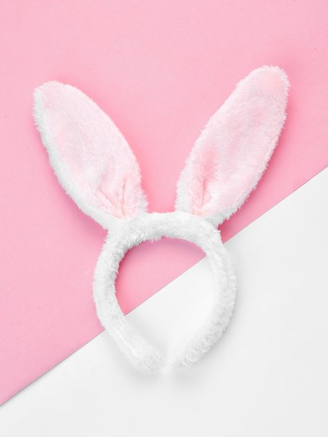 Shop Rabbit Ear Headband online. SheIn offers Rabbit Ear Headband & more to fit your fashionable needs. Wonderland Rabbit Costume, Alice In Wonderland Rabbit Costume, White Hair Band, Rabbit Headband, Rabbit Ears Headband, Wonderland Rabbit, Alice In Wonderland Rabbit, Backyard Kids, Rabbit Costume