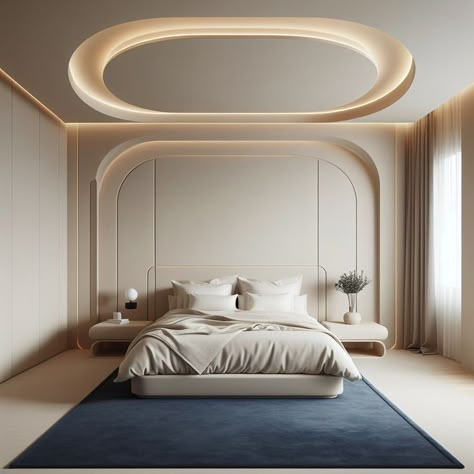 Bedroom Ideas For 4 People, Unique Bedroom Ceiling Ideas, New Ceiling Design Bedroom 2024, False Ceiling Design For Bedroom, False Ceiling Bedroom, Unique Bedroom Design, New Ceiling Design, Fall Ceiling, Interior Ceiling Design