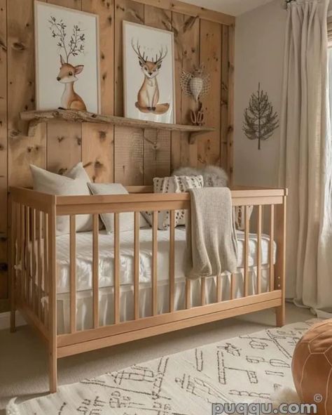 Antique Nursery Ideas, Antique Room Aesthetic, Rustic Baby Rooms, Woodland Nursery Ideas, Antique Nursery, Wall Dividers, Antique Room, Cozy Baby Room, Baby Room Themes