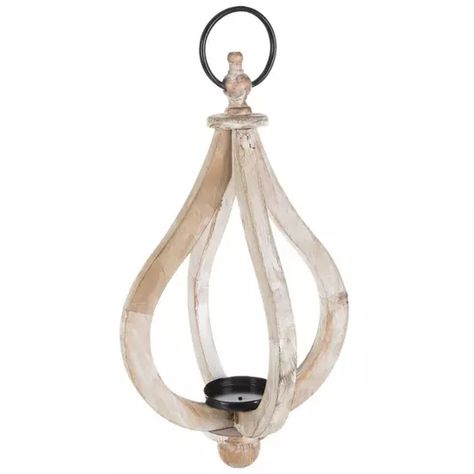 Hanging Candle Holder From Ceiling, Hanging Lanterns Living Room, Hobby Lobby Bathroom Decor, Hobby Lobby Lanterns, Hanging Lantern Decor, Whimsical Centerpiece, Hanging Candle Lanterns, Hanging Candle Holder, Wood Lantern