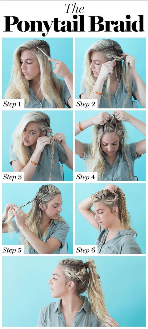 How to Braid Your Own Hair: 8 Cute DIY Hairstyles for Every Hair Type Cute Diy Hairstyles, Come Intrecciare, Braid Your Own Hair, Hairstyles Weave, How To Braid, Braiding Your Own Hair, Viking Hair, Diy Braids, Hairstyles Braided