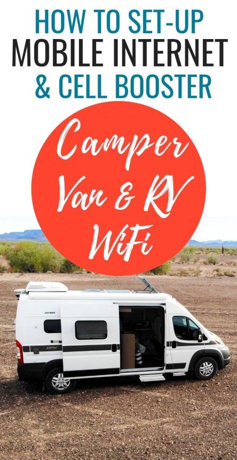 Motorhome Hacks, Rv Wifi, Rv Internet, Retro Rv, Converted Vans, Rv Dreams, Rv Camping Tips, Digital Nomad Lifestyle, Nomad Lifestyle