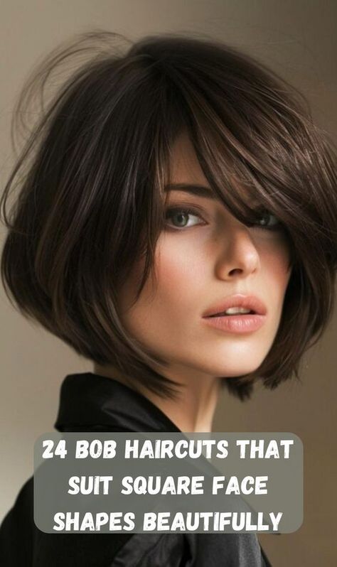 If you have a square face shape, these bob haircuts are crafted to complement your strong features. Explore cuts that soften your jawline and highlight your best angles, providing a balanced and stylish look perfect for any face shape. Short Haircuts For Square Faces, Vintage Photo Filter, Square Face Short Hair, Selfie Poses For Men, Haircuts For Square Faces, Best Selfie Poses, Square Jawline, Dynamic Angles, Oblong Face Hairstyles