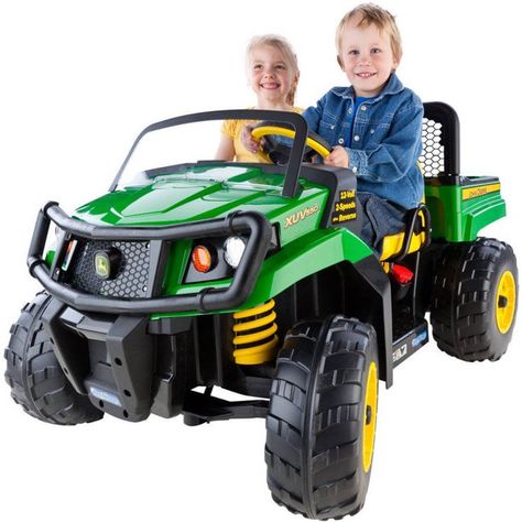 Peg Perego John Deere Gator XUV 12-volt Battery-Powered Ride-On Real Tree Camouflage, Magic Car, Peg Perego, Riding Toys, Power Wheels, Realtree Camo, Ride On Toys, Kids Ride On, Car Battery