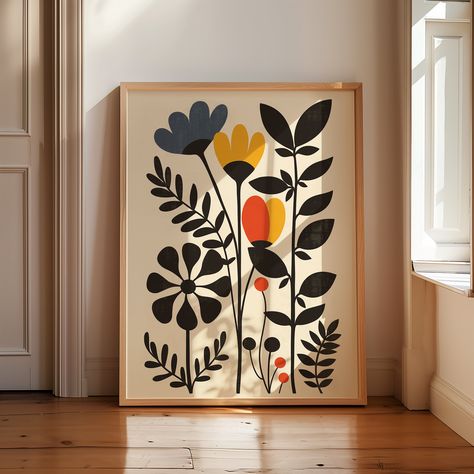 Boho Graffiti Art, Kitchen Dining Room Wall Art, Scandinavian Bedroom Decor Inspiration, Decorative Walls In Living Room, Minimal Modern Art, Scandinavian Prints Pattern, Bedroom Art Inspiration, Diy Painting Decor, Bedroom Wall Decoration Ideas