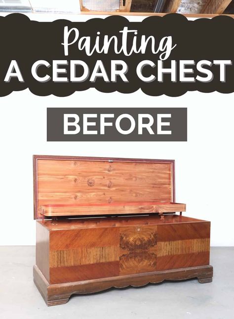 Repurposed Hope Chest Ideas, Chest Trunk Ideas, Chest Makeover Ideas, Restore Cedar Chest, Repurposed Hope Chest, Add Legs To Cedar Chest, Black Cedar Chest, Repurpose Hope Chest, Repurpose Hope Chest Ideas