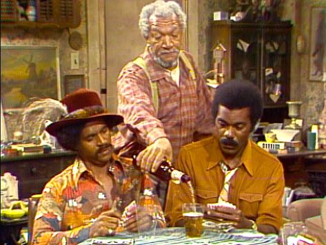 The Ten Best SANFORD AND SON Episodes of Season Two | THAT'S ENTERTAINMENT! Funny Sitcoms, Lena Horne, Sanford And Son, All In The Family, New Neighbors, Mexican Restaurant, Classic Tv, Sharks, Cool Watches