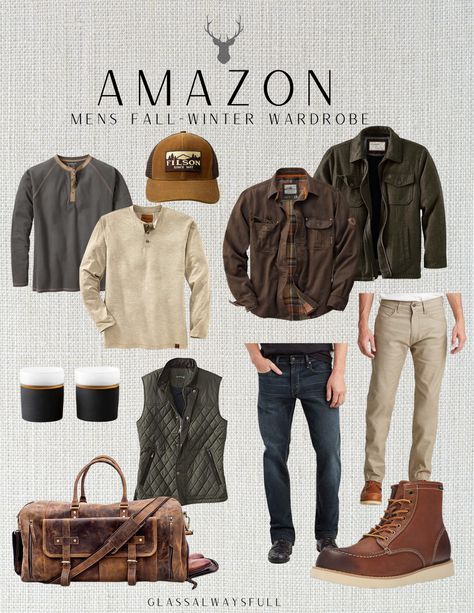 Shop Legendary Whitetails Men's Recluse … and other curated products on LTK, the easiest way to shop everything from your favorite creators. Mens Clothing Styles Rugged, Mens Country Outfits, Americana Fashion Men, Capsule Wardrobe Men, Dad Outfits, Men's Capsule Wardrobe, Vacation Outfits Men, Capsule Wardrobe Casual, Mens Casual Dress Outfits