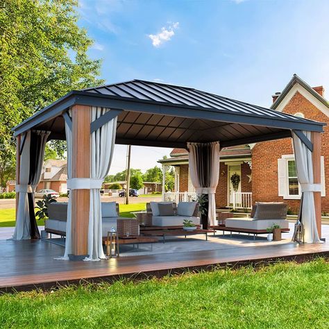 Backyard gazebo