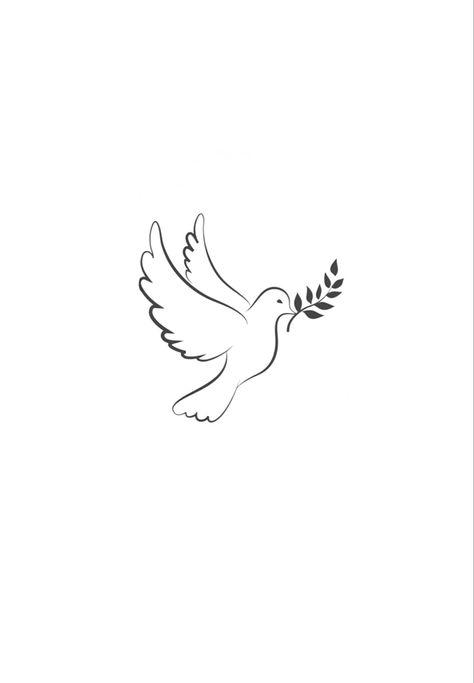 Single Line Dove Tattoo, Dove Tattoo Wrist, Dove And Snake Tattoo, Dove Holding Olive Branch Tattoo, Dove Fine Line Tattoo, Dove Memorial Tattoo, Dove And Cross Tattoo, Dove And Olive Branch Tattoo, Dove Outline Tattoo