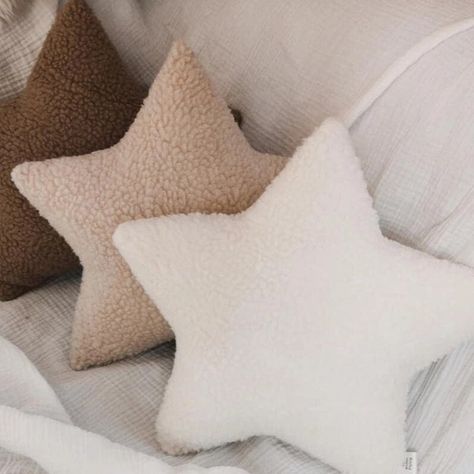 "Elegant Beige Nursery Inspiration" : Discover elegant and soothing decor ideas to create the perfect beige-themed nursery for your little one. Boucle Cushion, Boucle Pillow, Nursery Cushion, Kids Teepee, Star Pillow, Moon Pillow, Star Cushion, Baby Announcement Photos, Fur Texture