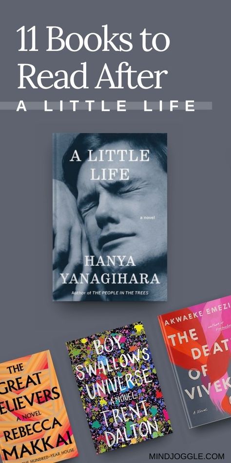 If you loved A Little Life by Hanya Yanagihara, then you'll definitely want to pick up these devastating books that are similar. You'll find themes of friendship, trauma, ambition, and LGBTQ relationships throughout these modern literary fiction novels. #books #readalikes #booklist Books To Movies 2024, Books Like A Little Life, A Little Life Book Tattoo, A Little Life Tattoo Book, A Little Life Characters, A Little Life Book Aesthetic, Books On Friendship, Educated Book, A Little Life Tattoo