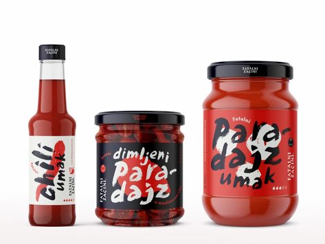 Fatal Spices | Design Shack Hot Sauce Packaging, Sauce Packaging, Jam Packaging, Spices Packaging, Ayam Bakar, Jar Packaging, Beer Packaging, Chocolate Packaging, Food Packaging Design