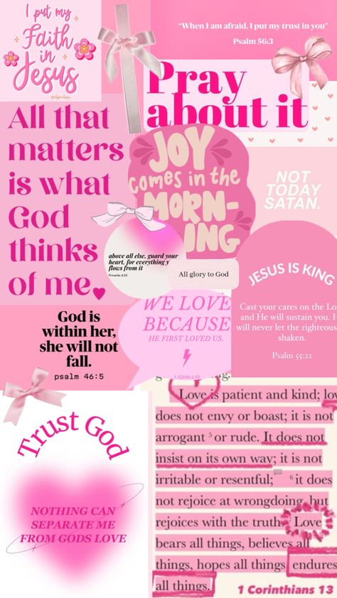 #christian #pink #fyp #beauty #wallpaper #quotes #biblestudy Ipad Aesthetics Wallpaper, Pink Aesthetic Wallpaper With Quotes, Christian Verses Wallpaper Bible Quotes, Pink Christian Girl Aesthetic, Wallpapers About God, Inspirational Bible Quotes Wallpaper, Bible Quotes Prayer Wallpaper, Pink Bible Verse Wallpaper Iphone, Ipad Wallpaper Aesthetic Ideas