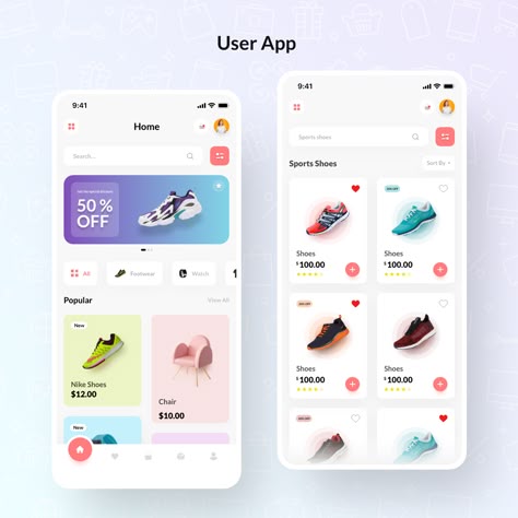 Hello folks!! This is our new #eCommerce #mobileapp UI kit that contains mobile app UI (user app), and #dashboard design. Hope you like it. Web And Mobile Design, Ecommerce Mobile App Design, Ecommerce Mobile Design, Ux Design Inspiration Mobile, User Interface Design Mobile App, Mobile Ecommerce Design, Interface Design Mobile, App Design Shopping, Dashboard Design Mobile