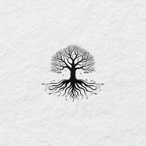 Mens Tattoos Patchwork Ideas, Growth Tattoos Men, Tree Of Wisdom Tattoo, Symbols For Balance Tattoo, Tree With Deep Roots Tattoo, Tree Roots Tattoo Men, Men Small Forearm Tattoos, Tree Back Tattoo For Men, Wisdom Tattoo Men