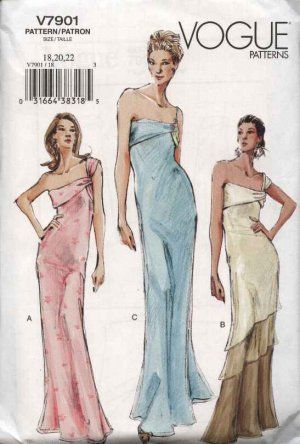 Formal Dress Patterns, Estilo Kardashian, Maxi Evening Dress, Vintage Formal Dresses, Gown Pattern, Vintage Dress Patterns, Vogue Sewing, Vogue Sewing Patterns, Vogue Pattern