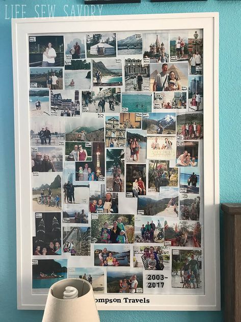 Pictures In Frames Ideas, Photo Collage In One Frame, Travel Photo Frame Ideas, Memories Frame Ideas, Collage Of Photos Aesthetic, Framed Photo Collage Wall, Travel Photo Collage Wall, Collage Of Photos In Frame, Photoboard Ideas Birthday