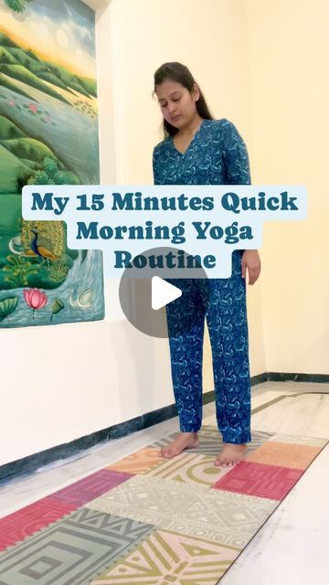 Quick Morning Yoga Routine, Quick Morning Yoga, Morning Mobility, 15 Minute Morning Yoga, Easy Yoga For Beginners, Morning Stretches Routine, Daily Yoga Routine, Morning Exercises, Good Mornings Exercise