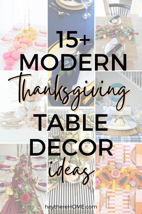 15 Modern Thanksgiving Table Decor Ideas Thanksgiving Table Centerpiece Ideas, Dollar Tree Thanksgiving Decor, Modern Thanksgiving Tablescapes, Dollar Tree Thanksgiving, Modern Thanksgiving Table, Thanksgiving Table Decor Ideas, Ideas For Thanksgiving, Modern Table Decor, Modern Thanksgiving