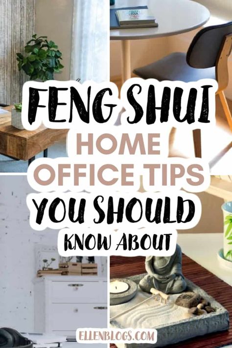 How To Set Up, Feng Shui Office Decor, Home Office Arrangement Layout, Fung Shway Home Office, Office Set Up Ideas, Feng Shui Color Palette, Feng Shui Bedroom With Desk Layout, Office Feng Shui Decor, Interior Designer Home Office