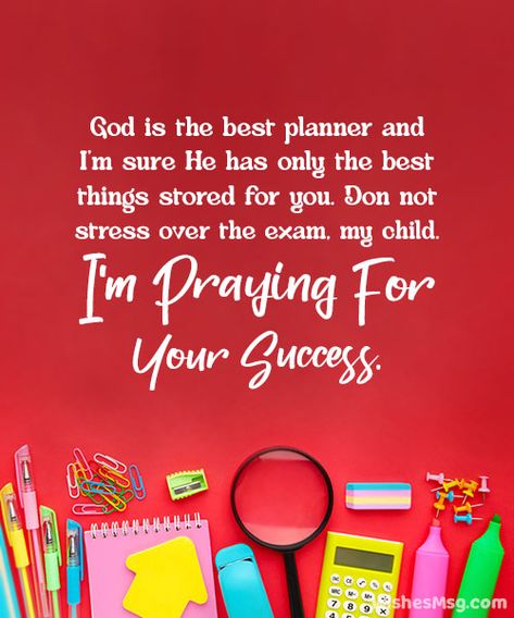 60 Powerful and Encouraging Prayers for Exams - WishesMsg Exam Encouragement Quotes, Success Messages For Exams, Exam Prayers For Students, Best Wishes For Exams Student, Good Luck Quotes For Exams, Prayers For Exams, Exam Success Wishes, Examination Wishes, Prayer For Exam Success