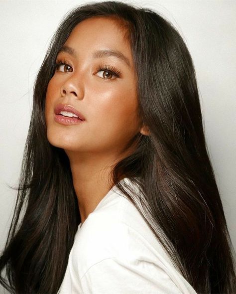 Filipina Hair, Filipina Makeup, Tan Skin Makeup, Ylona Garcia, No Make Up Make Up Look, Good Makeup, Glam Wedding Makeup, Tanned Makeup, Her Makeup