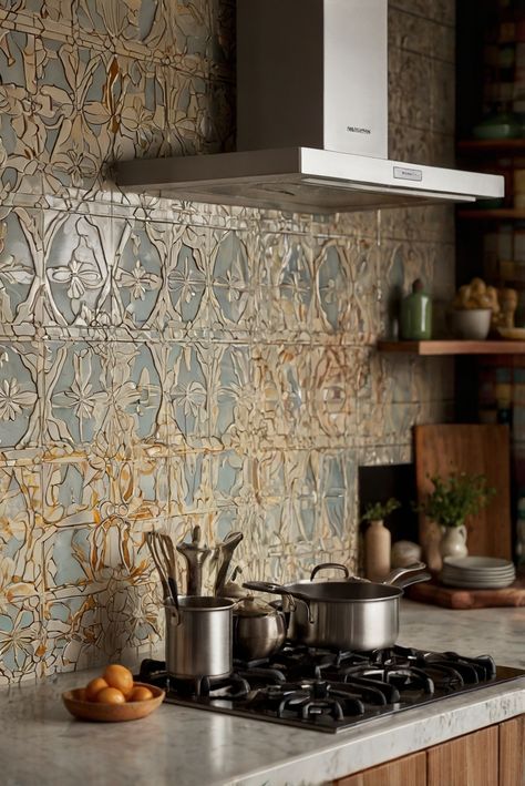 Unleash kitchen creativity with patterned backsplash drama. Transform your space with unique personality in this daily interior designer routine. #Ad #homedecor #homedesign #kitchen #Painthome interiorarchitecture best Wall Colors for kitchen Colors
Bright Room Colors
best colors combinations 
Home Remodeling
Modern Paint Colors
2024 Kitchen With Wallpaper Backsplash, Colorful Backsplash Kitchen, Colorful Kitchen Backsplash Ideas, Fun Backsplash, Wallpaper Backsplash Kitchen, Patterned Backsplash, Unique Tile Backsplash, Colorful Kitchen Backsplash, Paint Colors 2024