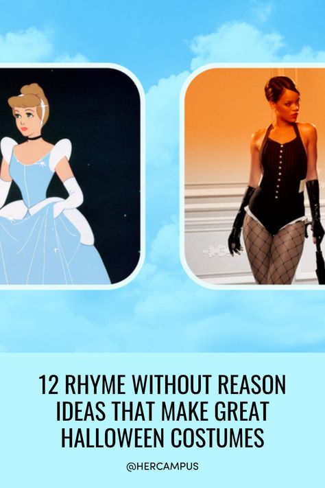 Things That Rhyme Costume, Rhyming Party Costumes, Rhyme Without Reason Spirit Day, Trio Rhyme Without Reason Costume, Rythme Without Reason Costume, Rhyme Without Reason Costume 3 People, Ryme Without Reason Ideas Costume Trio, Rhyme Without Reason Costume Ideas List, Rhyming Costumes