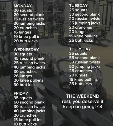 1month Workout Plan, Workout Schedule Monday Through Friday, Day Of The Week Workout, 1 Month Glow Up Before School, Two Month Workout Plan, Workouts For Flat Stomach In 1 Month, One Month Exercise Plan, 1 Month Full Body Workout Plan, How To Get Fit In 3 Months