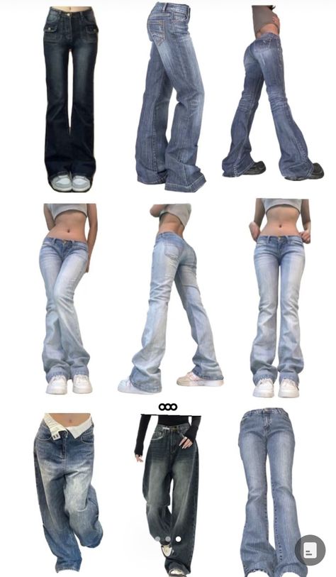 Flared Baggy Jeans, Baggy Flare Jeans Outfit, Diy Flare Jeans, Baggy Flare Jeans, Baggy Aesthetic, Pretty Pants, Street Style Outfits Casual, Music Vibes, Smink Inspiration