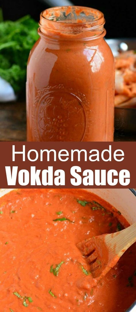 Employee Food Ideas, Diy Vodka Sauce, Creamy Tomato Sauce Recipe, Creamy Vodka Pasta, Tomato Sauce Homemade, Homemade Vodka, Homemade Vodka Sauce, Vodka Sauce Recipe, Vodka Sauce Pasta