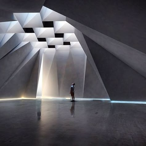 Museum Of Emotions, Shadow Architecture, Origami Architecture, Architectural Lighting Design, Light Study, Brutalist Architecture, Graduation Project, Light Shadow, Prayer Room