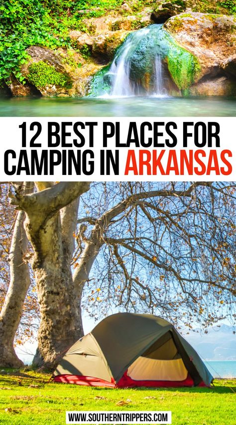 12 Best Places For Camping In Arkansas Camping In Arkansas, Buffalo River Arkansas, Cabot Arkansas, Arkansas Camping, Southern Usa, Motorcycle Rides, Arkansas Travel, Hot Springs Arkansas, Best Campgrounds