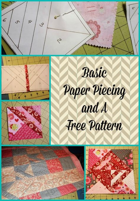 Beginner Foundation Paper Piecing, Paper Piecing Patterns Free Printables, Piece Quilting, Foundation Paper Piecing Templates, Foundation Paper Piecing Tutorial, Paper Peicing Patterns, Flowers Paper Craft, Origami Paper Flowers, Free Paper Piecing Patterns