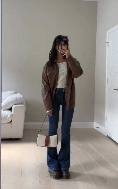 Mantel Outfit, Nyc Outfits, Uni Outfits, Looks Street Style, 가을 패션, Autumn Outfit, Outfit Inspo Fall, Winter Fashion Outfits, College Outfits