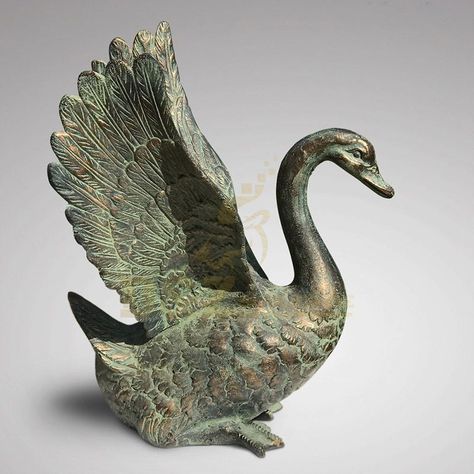 Swan Statue, Swan Sculpture, Deer Statues, Bear Statue, Famous Characters, Clay Sculpting, Antique Sculpture, Ancient Mythology, Sculpture Ideas