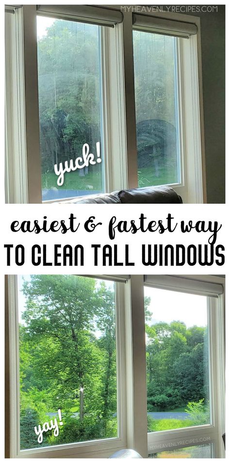 Cleaning Hacks For Windows, Diy Outside Window Cleaner, How To Clean Glass Windows, Cleaning Outside Windows Best Way To, Easy Way To Clean Windows, Outside Window Cleaner Homemade, Best Diy Window Cleaner, Best Window Cleaner Recipe, Exterior Window Cleaner