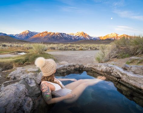 5 Incredible Hot Springs in Mammoth Lakes, California: Everything You Need to Know - Uprooted Traveler Honeymoon In The Us, Places To Honeymoon, Mammoth Lakes California, Wonderland Trail, Hood River Oregon, Ski Town, Evergreen Forest, Sierra Nevada Mountains, Hood River