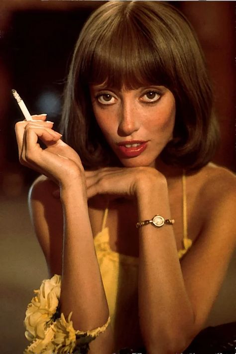 Shelly Duval, Shelly Duvall, Uk Icon, Shelley Duvall, Robert Altman, 1960s Hair, Portrait References, The Shining, It Girls