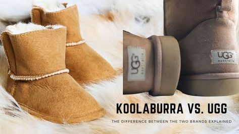 Koolaburra vs. Ugg the difference between the two brands explained - miss mv Koolaburra By Ugg Outfit, Desert Outfit Ideas, Desert Outfit, Ugh Boots, Uggs With Bows, Winter Boots Outfits, Chestnut Uggs, Ugg Boots Short, Short Uggs