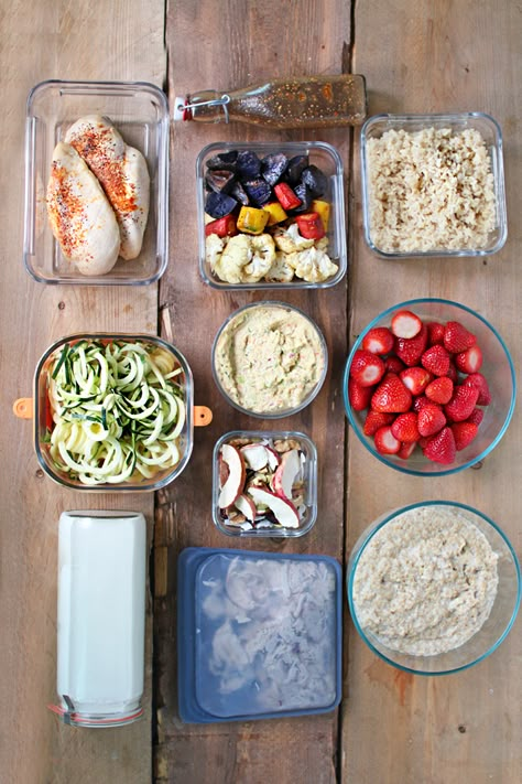 Healthnut Nutrition, Healthy Meals For The Week, Prep Healthy Meals, Week Of Healthy Meals, Organizing Containers, Simple Healthy Meals, Fridge Food, Healthy Meal Prep Recipes, Meal Prep For Beginners