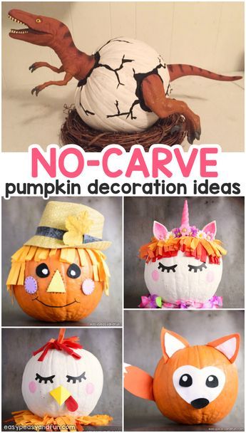 Amazing Pumpkin Painting Ideas & Other No Carve Pumpkin Decorating Ideas Pumpkin Decoration Ideas, No Carve Pumpkin Decorating Ideas, No Carve Pumpkin, Creative Pumpkin Painting, Creative Pumpkin Decorating, No Carve Pumpkin Decorating, Pumpkin Decorating Contest, Pumpkin Decorating Ideas, Hallowen Ideas