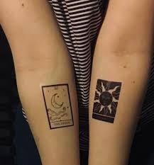 Tarot Card Tattoos, Scared Of Commitment, Card Tattoos, Rad Tattoos, Tattoos Set, Tiny Tats, Tattoos Inspo, Tattoo Sheet, Tarot Tattoo