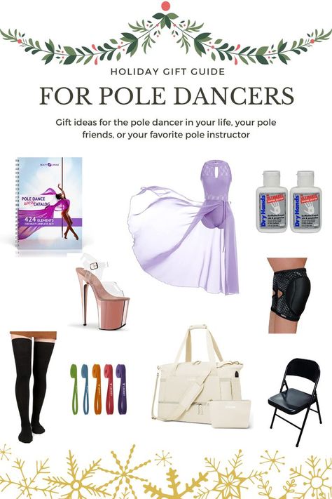 Looking for gift inspiration for the pole dancer in your life? Here are some gift ideas - perfect for Christmas, birthdays, or any other holiday events. Click the link to shop! Pole Dance Room Ideas, Dance Room Ideas, Pole Dance Room, Dancer Gifts, Dancing Fitness, Dance Room, Pole Dancers, Pole Dancing Fitness, Dancer Gift