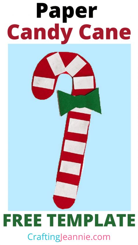 Paper Candy Cane Craft Candy Cane Kids Crafts, Kite Making Ideas, Candy Cane Template, Candy Cane Craft, Candy Cane Kids, Kindergarten Christmas Crafts, Paper Kite, Prek Crafts, Christmas Art For Kids