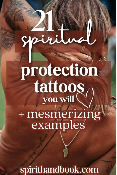 Tattoos About Protection, Spiritual Tattoo Symbols, Symbol Of Protection Tattoo, Beautiful Soul Tattoo Symbol, Tattoos To Represent Healing, Protection Flowers Tattoo, Meaningful Symbolic Tattoos, Faith Symbol Tattoo Ideas, Metaphysical Tattoos Spiritual