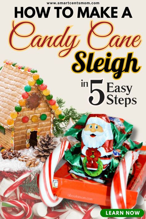 Turn ordinary candy canes into delightful holiday sleighs with this easy DIY guide! Perfect for last-minute gifts or a fun family activity, these candy cane sleighs are sure to impress. #HolidayCrafts #DIYChristmas #CandyCaneIdeas Sleigh Candy Ideas, Candy Sleighs For Christmas Diy, Candy Cane Sleighs, Candy Sleighs, Holiday Party Crafts, Candy Sleigh, Candy Cane Sleigh, Candy Cane Gifts, Candy Cane Crafts