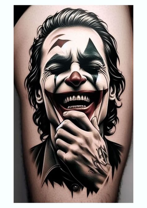 Tato Joker, Lion Chest Tattoo, Chest Tattoo Drawings, Tattoo Cover Ups, Joker Tattoo Design, Full Hand Tattoo, Avengers Tattoo, Full Sleeve Tattoo Design, Bear Tattoos